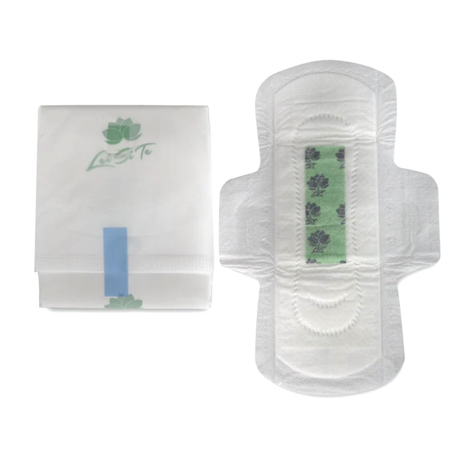 100 Bulk Pads with Wings Individually Wrapped for Women Homeless, Postpartum, Hospitals